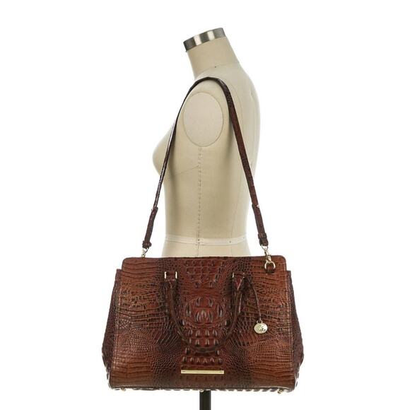 Brahmin Finley Carryall Pecan Melbourne - Picture 5 of 13